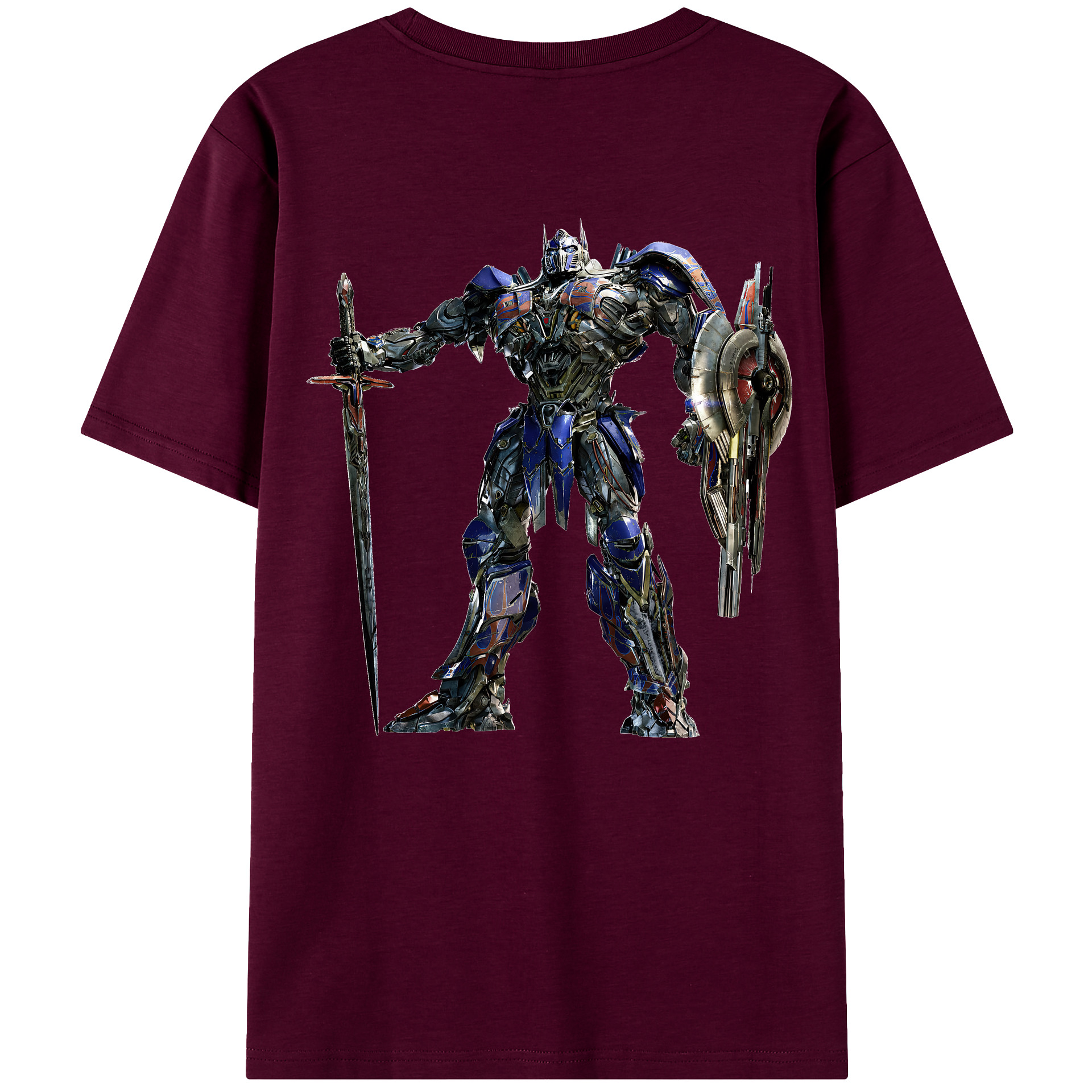 （画像用） Transformers トランスフォーマー レディース半袖Tシャツ(バックプリント)